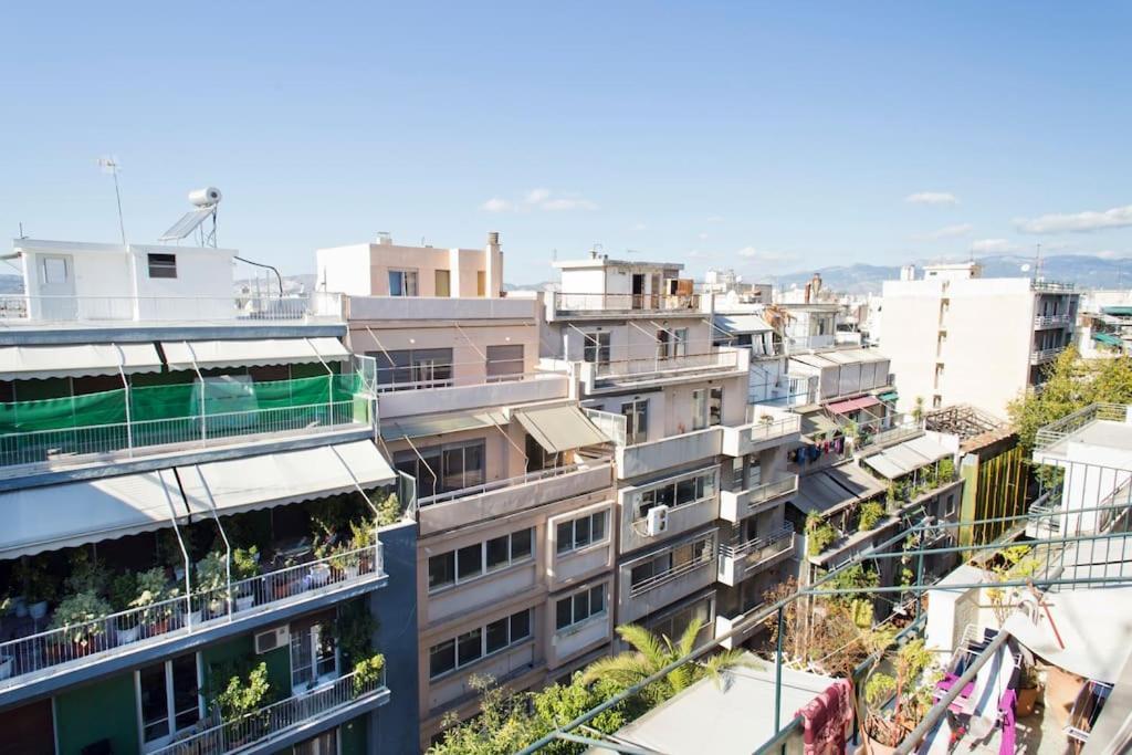 Rooftop Athens Central Studio Ngoại thất bức ảnh